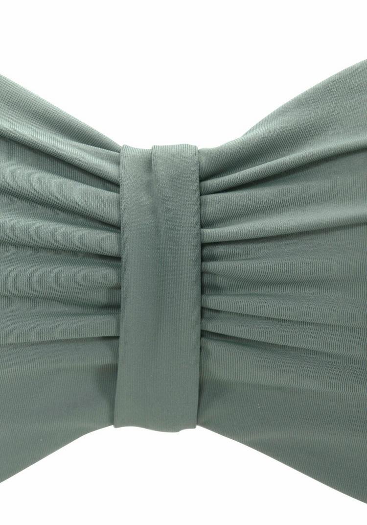 Bench Bench B&uuml;gel-Bandeau-Bikini-Top Bikini Oberteil Damen - oliv - 1 | SportScheck