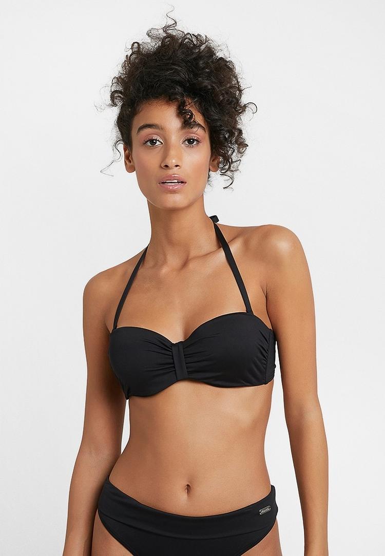Bench Bench B&uuml;gel-Bandeau-Bikini-Top Bikini Oberteil Damen - schwarz - 1 | SportScheck