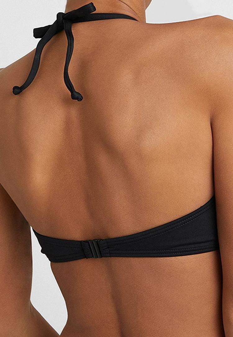 Bench Bench B&uuml;gel-Bandeau-Bikini-Top Bikini Oberteil Damen - schwarz - 5 | SportScheck