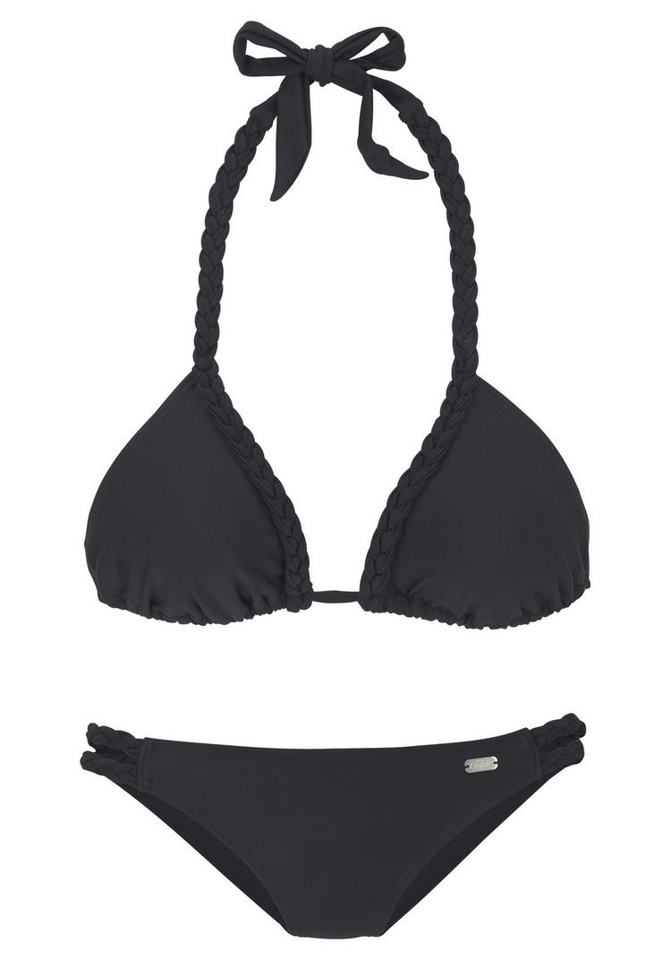 Buffalo Buffalo Triangel-Bikini Bikini Set Damen - schwarz - 0 | SportScheck