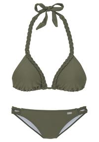 Buffalo Triangel-Bikini Bikini Set Damen - oliv