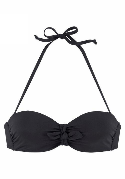 Lascana Bandeau-Bikini-Top Bikini Oberteil Damen