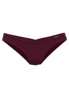 Lascana Bikini-Hose Bikini Hose Damen bordeaux