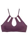 Lascana Bustier-Bikini-Top Bikini Oberteil Damen - bordeaux