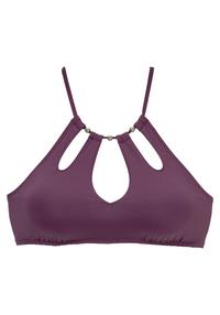 Lascana Bustier-Bikini-Top Bikini Oberteil Damen - bordeaux