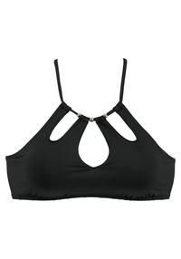 Lascana Bustier-Bikini-Top Bikini Oberteil Damen - schwarz