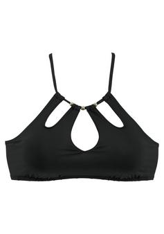 Lascana Bustier-Bikini-Top Bikini Oberteil Damen schwarz