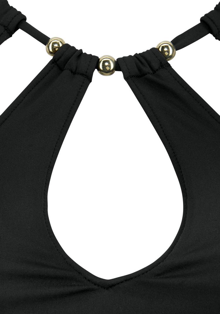 Lascana Lascana Bustier-Bikini-Top Bikini Oberteil Damen - schwarz - 0 | SportScheck