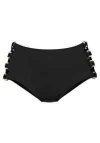 Lascana Highwaist-Bikini-Hose Bikini Hose Damen - schwarz