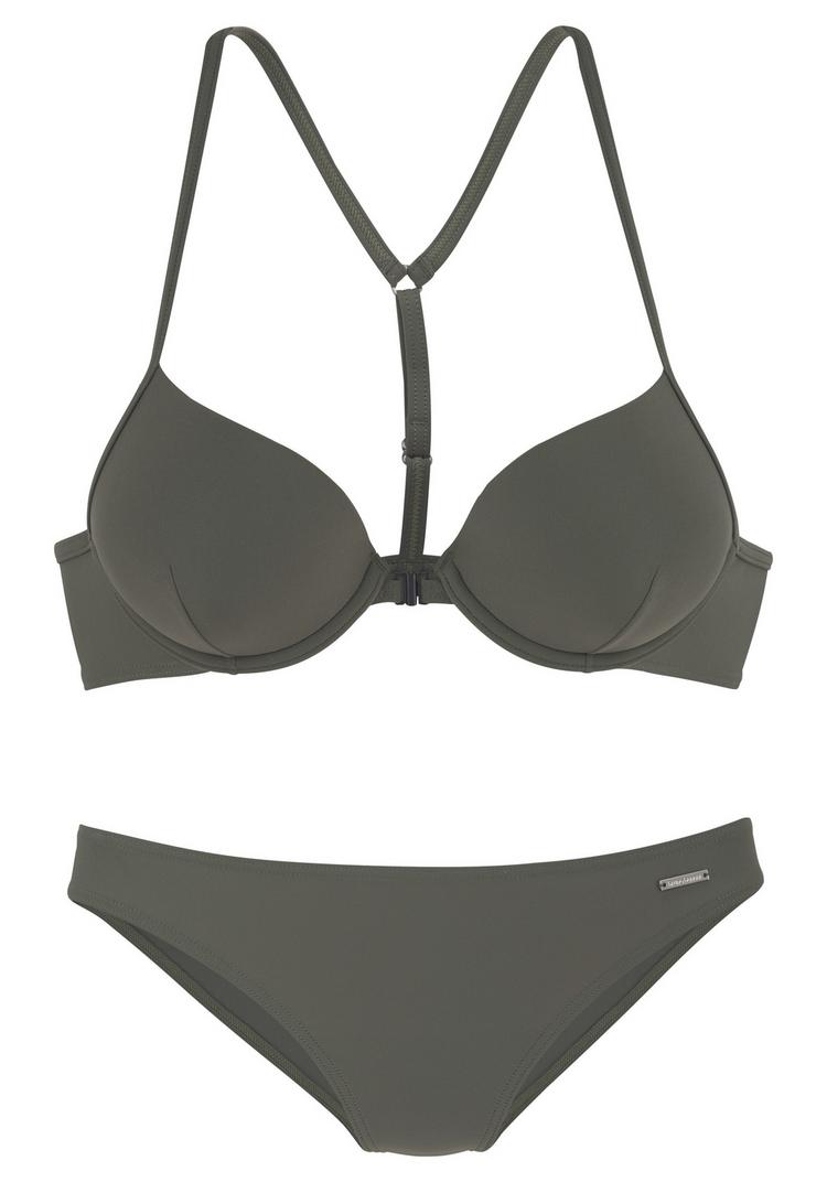 BRUNO BANANI BRUNO BANANI Push-Up-Bikini Bikini Set Damen - oliv - 0 | SportScheck