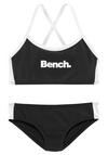 Bench Bustier-Bikini Bikini Set Damen - schwarz-wei&szlig;