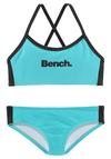 Bench Bustier-Bikini Bikini Set Damen - t&uuml;rkis-schwarz