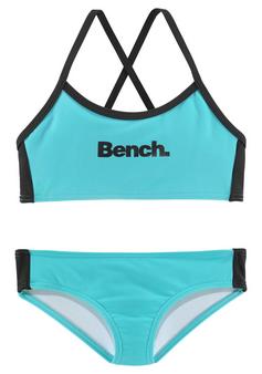 Bench Bustier-Bikini Bikini Set Damen türkis-schwarz