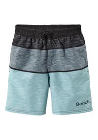 Bench Badeshorts Badehose Herren - schwarz-blau