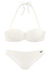 Buffalo B&uuml;gel-Bandeau-Bikini Bikini Set Damen - creme
