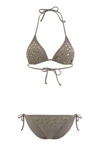 JETTE Triangel-Bikini Bikini Set Damen - stein