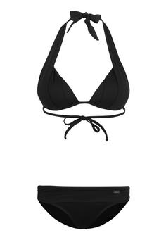 Lascana Triangel-Bikini Bikini Set Damen schwarz