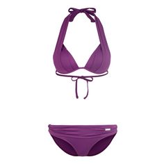 Lascana Triangel-Bikini Bikini Set Damen lila