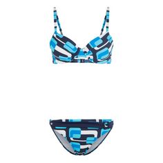 KangaROOS Bügel-Bikini Bikini Set Damen marine-blau