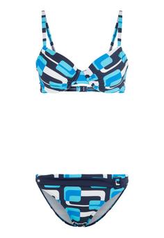 KangaROOS Bügel-Bikini Bikini Set Damen marine-blau