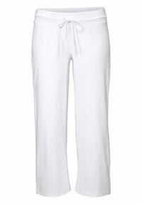 BEACH TIME 7/8-Strandhose Freizeithose Damen - wei&szlig;