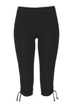 BEACH TIME Caprileggings 7/8-Tights Damen schwarz