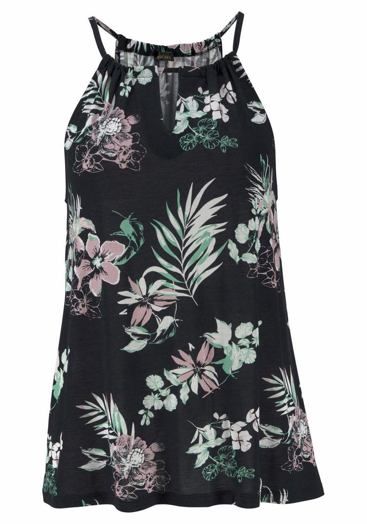 Lascana Lascana Strandtop T-Shirt Damen - bunt - 0 | SportScheck