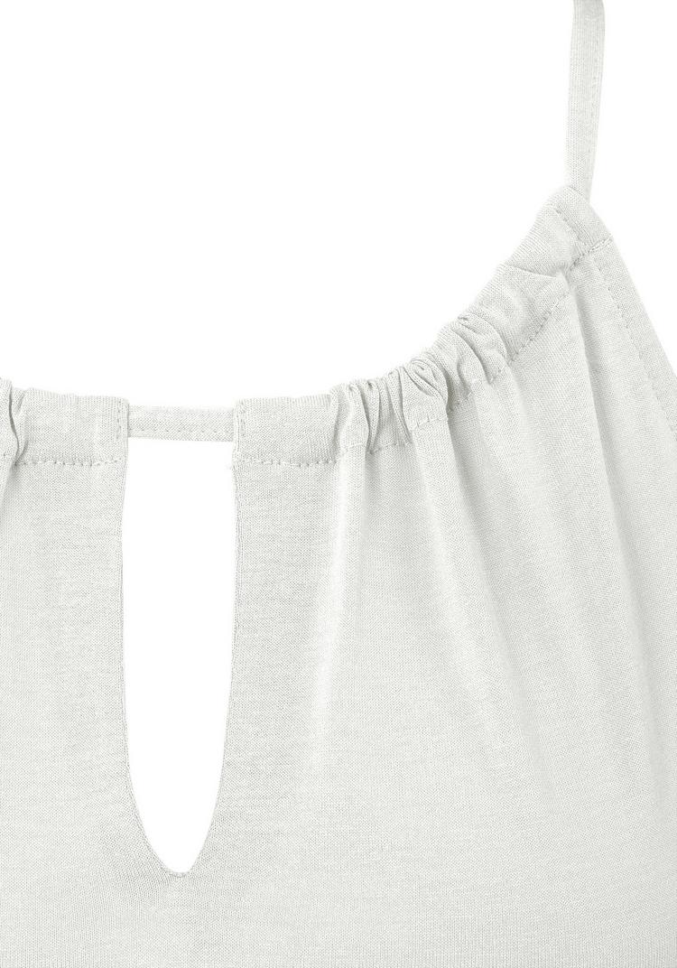 Lascana Lascana Spaghettitop Spaghettitop Damen - creme - 0 | SportScheck