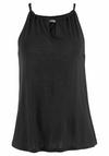 Lascana Spaghettitop Spaghettitop Damen - schwarz