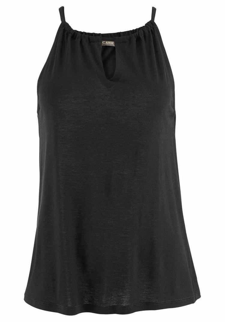 Lascana Lascana Spaghettitop Spaghettitop Damen - schwarz - 0 | SportScheck