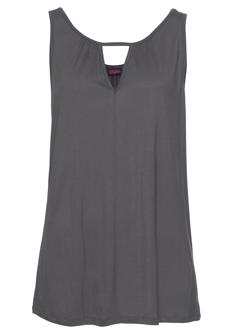 Buffalo Buffalo Strandtop T-Shirt Damen - anthrazit - 2 | SportScheck