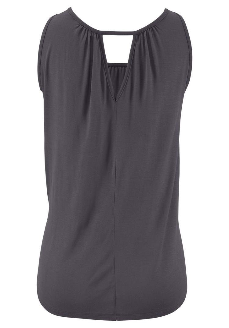 Buffalo Buffalo Strandtop T-Shirt Damen - anthrazit - 0 | SportScheck