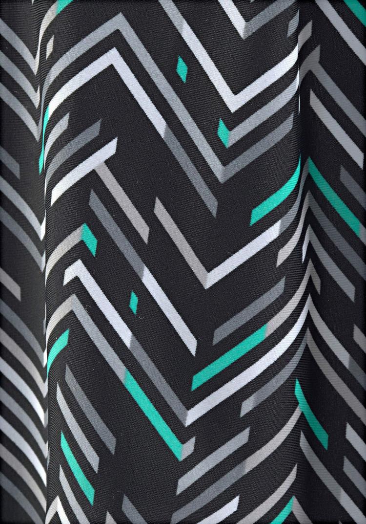 Lascana Lascana Oversize-Tankini Bikini Set Damen - schwarz-bedruckt - 1 | SportScheck