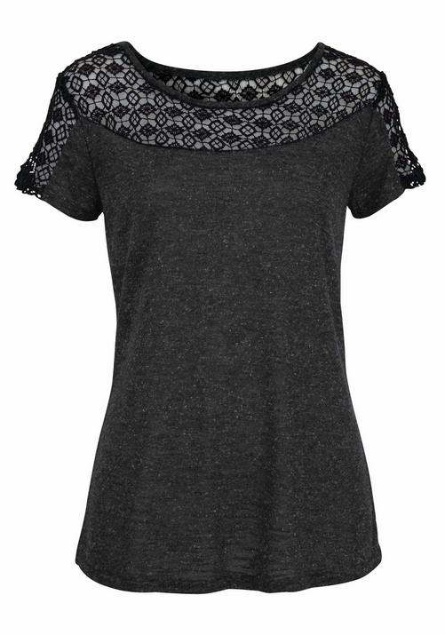 Vivance Kurzarmshirt T-Shirt Damen