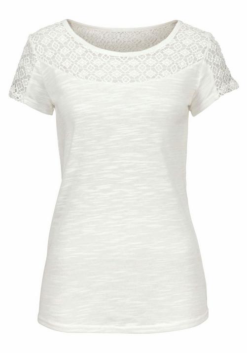Vivance Kurzarmshirt T-Shirt Damen