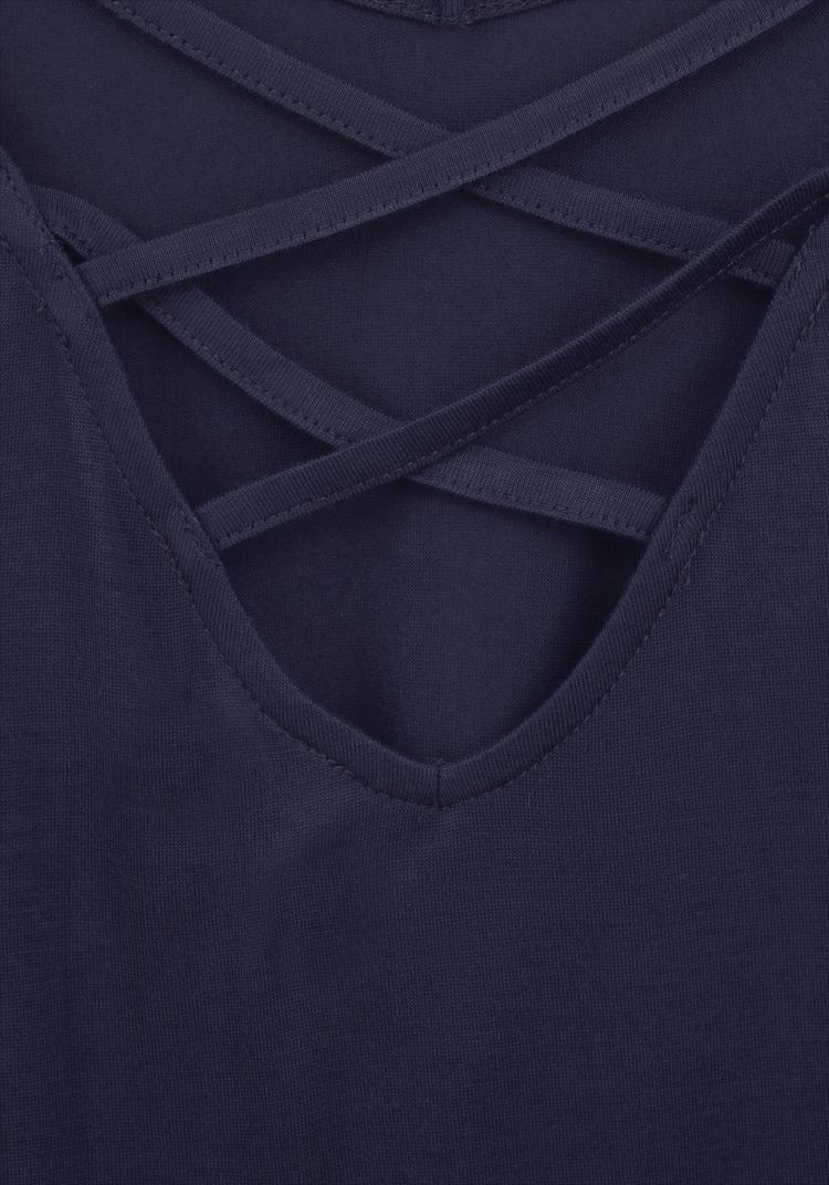 Lascana Lascana Strandtop T-Shirt Damen - marine - 0 | SportScheck