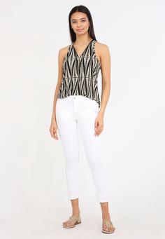 Rückansicht von Lascana 7/8-Jeggings Hose Damen wei&szlig;