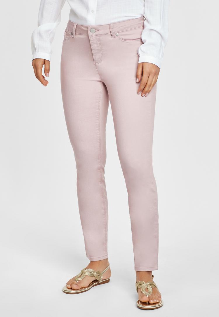 Lascana Lascana 7/8-Jeggings Hose Damen - mauve - 1 | SportScheck