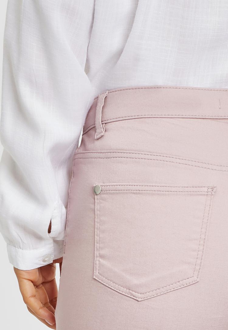 Lascana Lascana 7/8-Jeggings Hose Damen - mauve - 1 | SportScheck