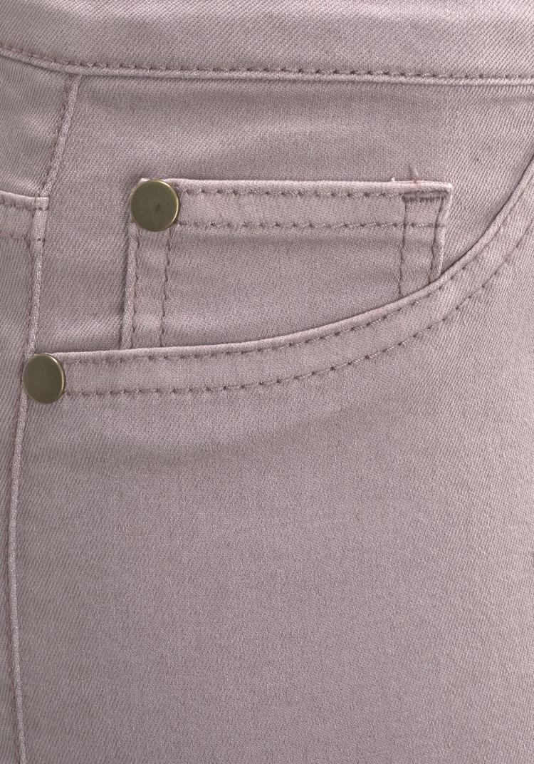 Lascana Lascana 7/8-Jeggings Hose Damen - mauve - 3 | SportScheck