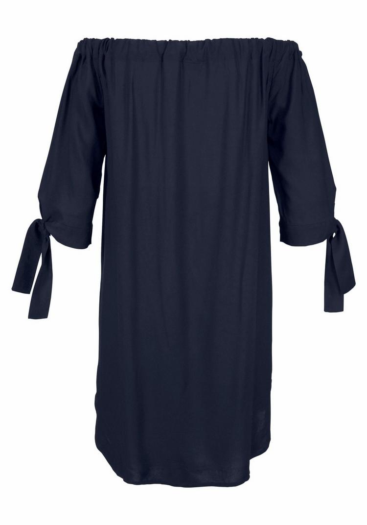 Lascana Lascana Blusenkleid Kurzarmkleid Damen - schwarz - 0 | SportScheck