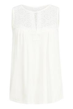 Lascana Strandtop T-Shirt Damen creme