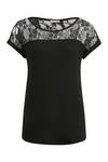 Lascana Strandshirt T-Shirt Damen - schwarz