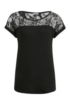 Lascana Strandshirt T-Shirt Damen schwarz