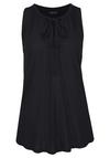 Lascana Tanktop Tanktop Damen - schwarz