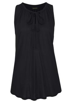 Lascana Tanktop Tanktop Damen schwarz