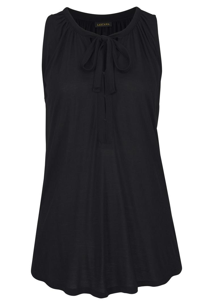 Lascana Lascana Tanktop Tanktop Damen - schwarz - 0 | SportScheck