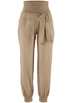 Buffalo Strandhose Stoffhose Damen taupe