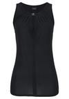 Lascana Tanktop Tanktop Damen - schwarz