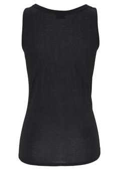 Rückansicht von Lascana Tanktop Tanktop Damen schwarz